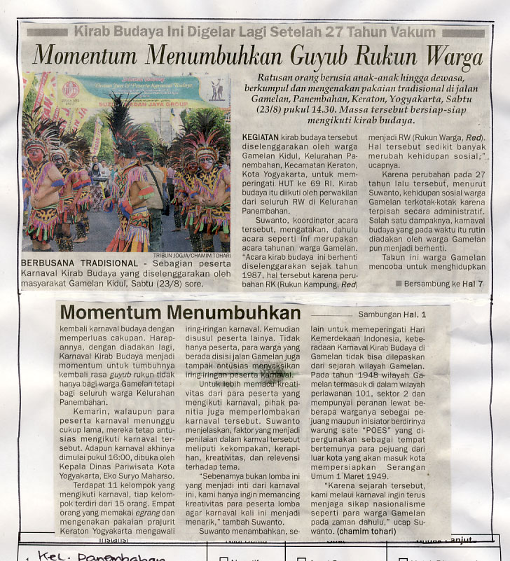 Kliping jogja terbaru
