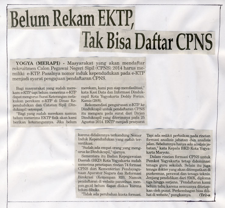 Kliping jogja terbaru