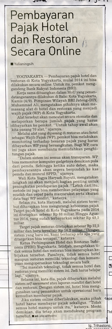 Kliping jogja terbaru