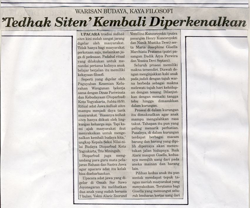 Kliping jogja terbaru