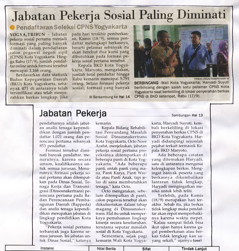 Kliping jogja terbaru