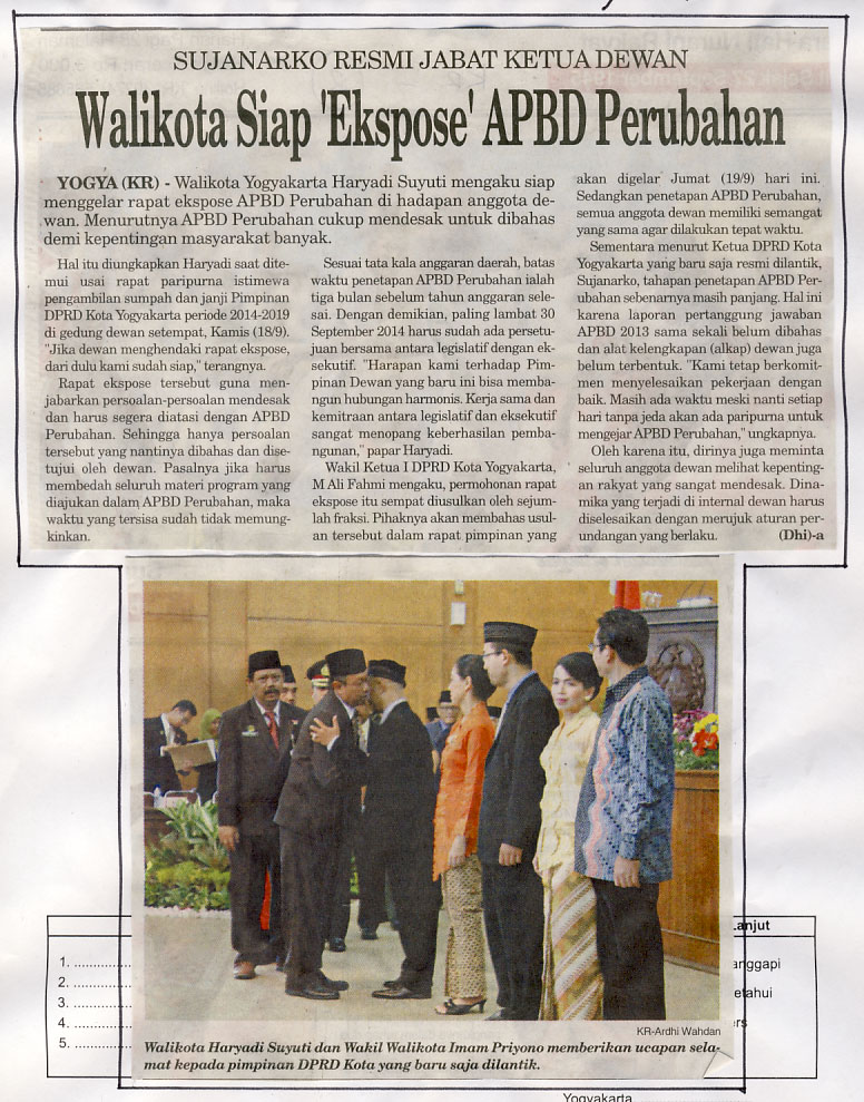 Kliping jogja terbaru