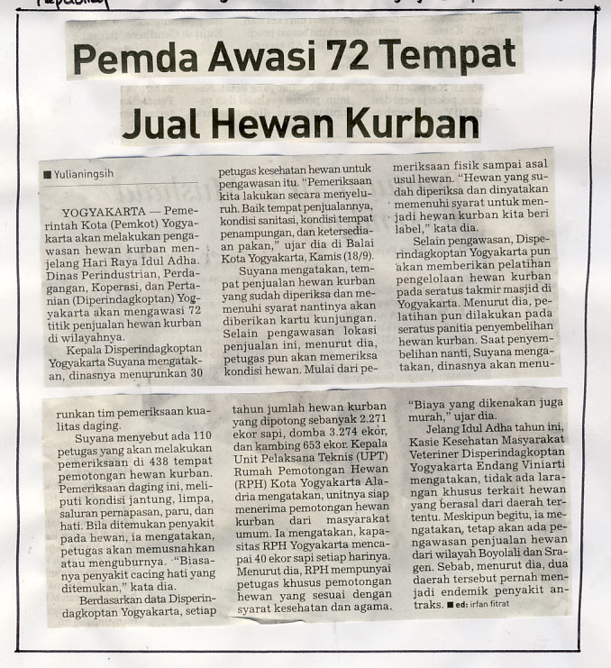Kliping jogja terbaru