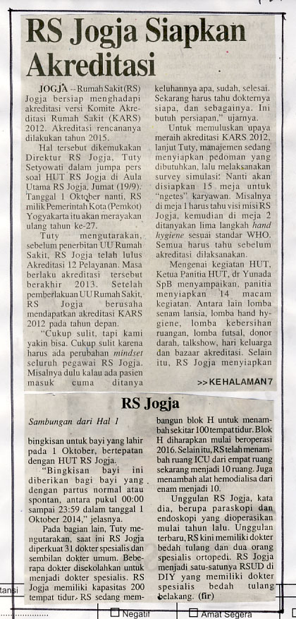 Kliping jogja terbaru