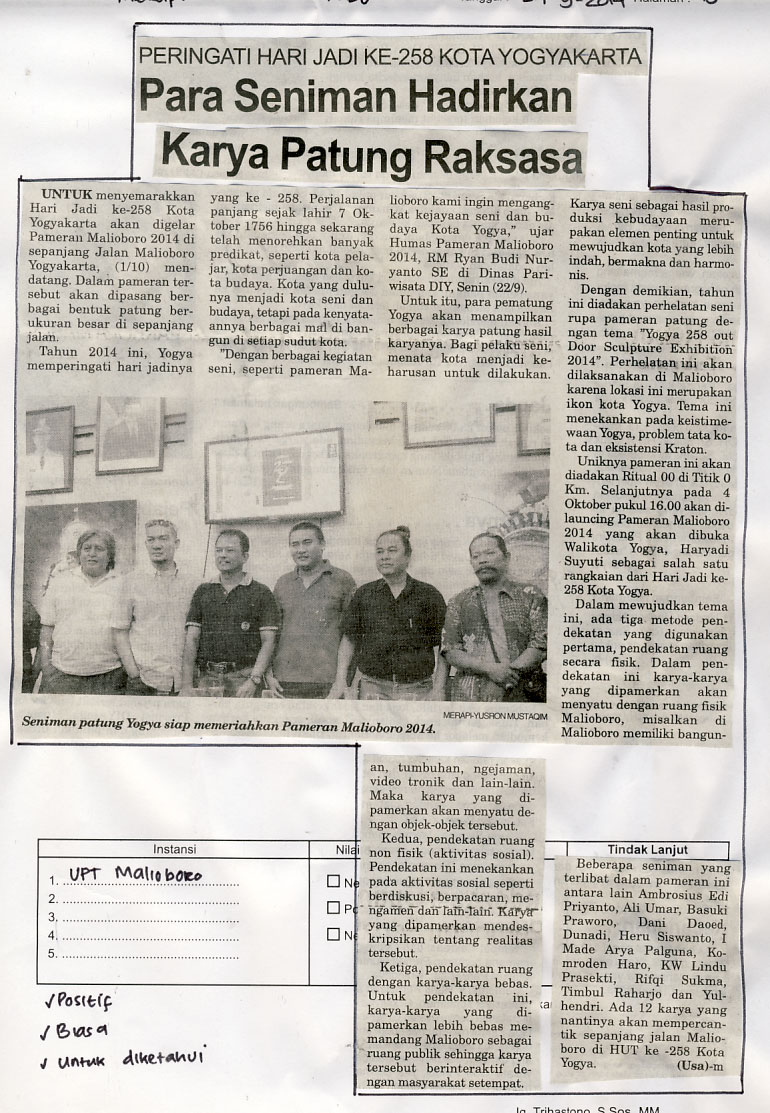 Kliping jogja terbaru