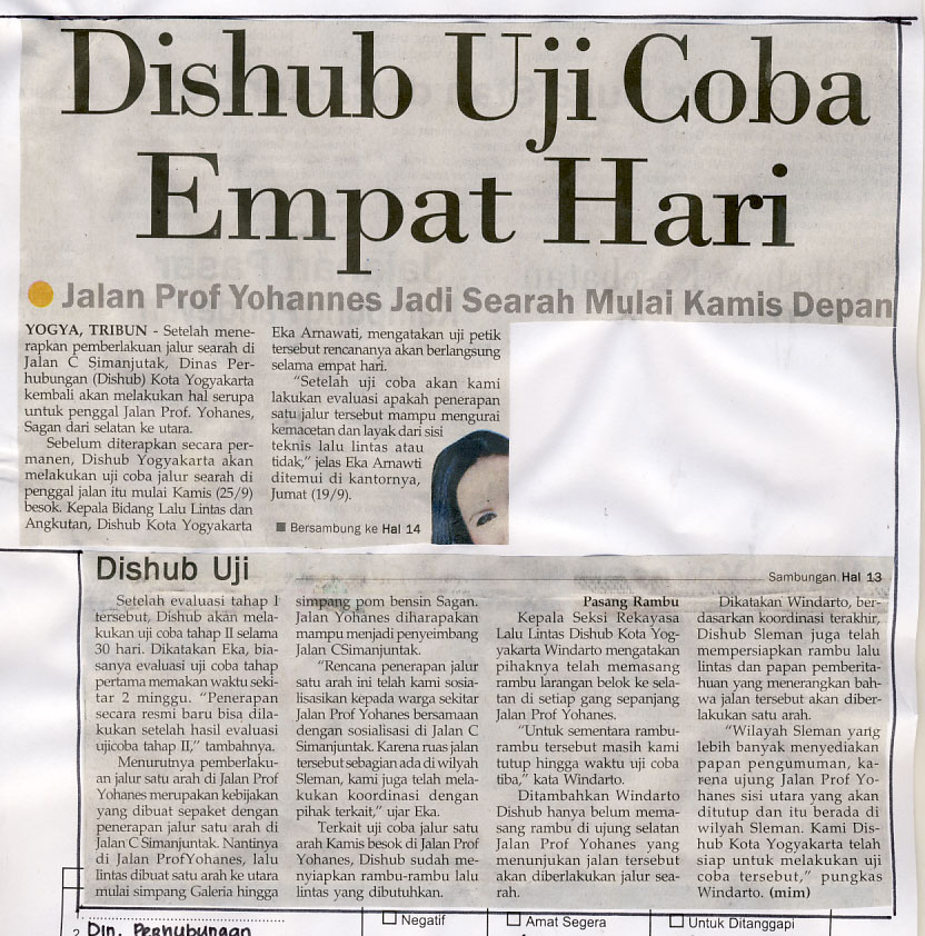 Kliping jogja terbaru