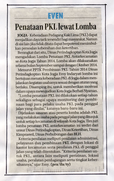 Kliping jogja terbaru