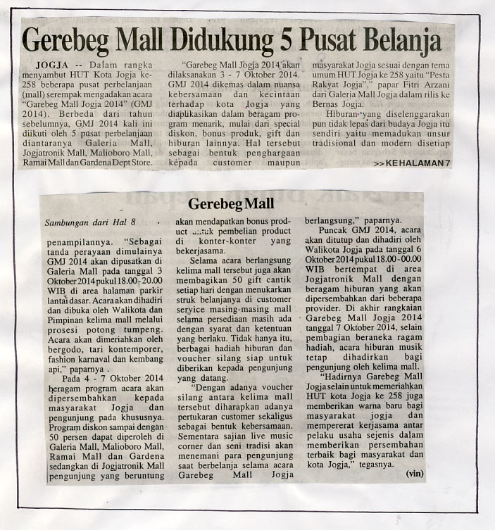 Kliping jogja terbaru