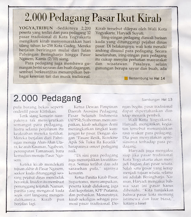 Kliping jogja terbaru
