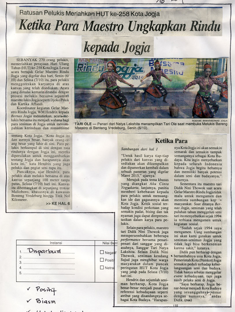 Kliping jogja terbaru