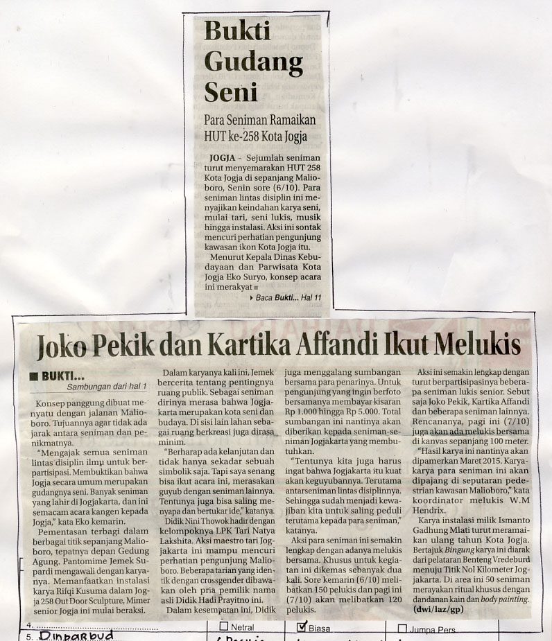 Kliping jogja terbaru