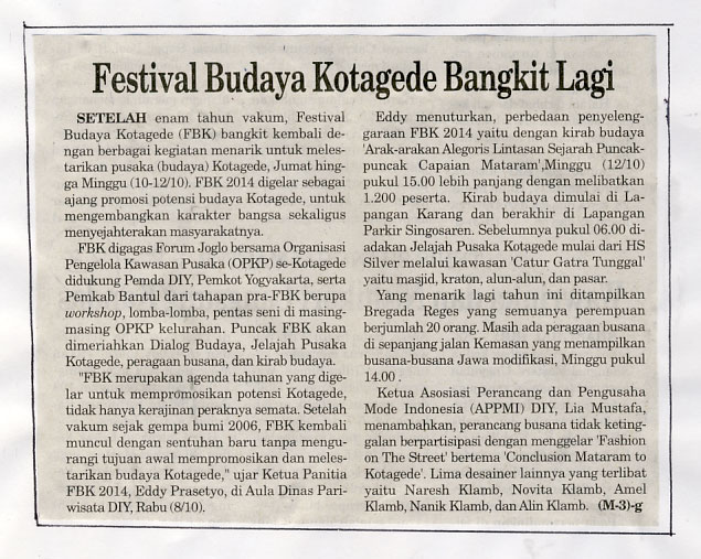 Kliping jogja terbaru