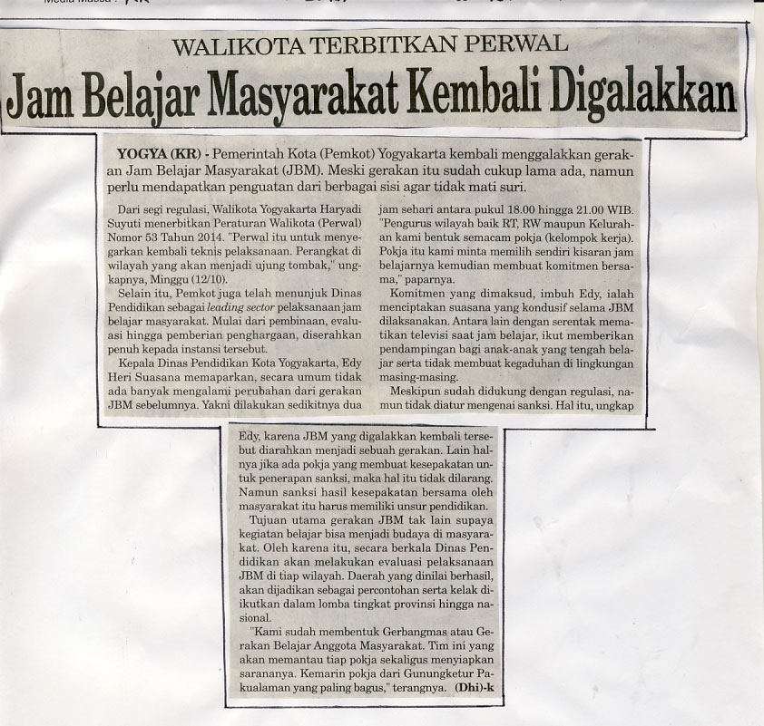 Kliping jogja terbaru