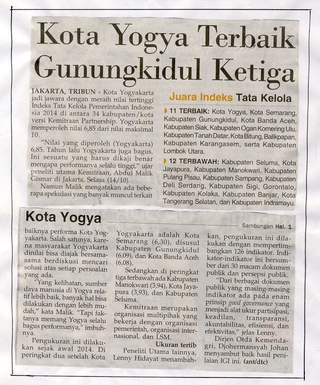 Kliping jogja terbaru