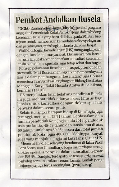 Kliping jogja terbaru