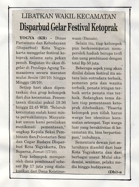 Kliping jogja terbaru