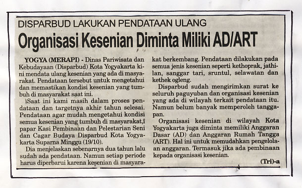 Kliping jogja terbaru