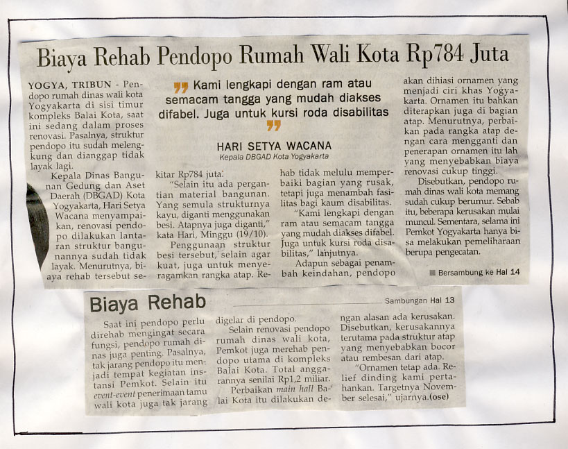 Kliping jogja terbaru