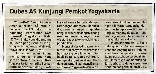 Kliping jogja terbaru