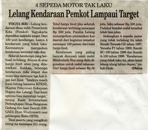Kliping jogja terbaru