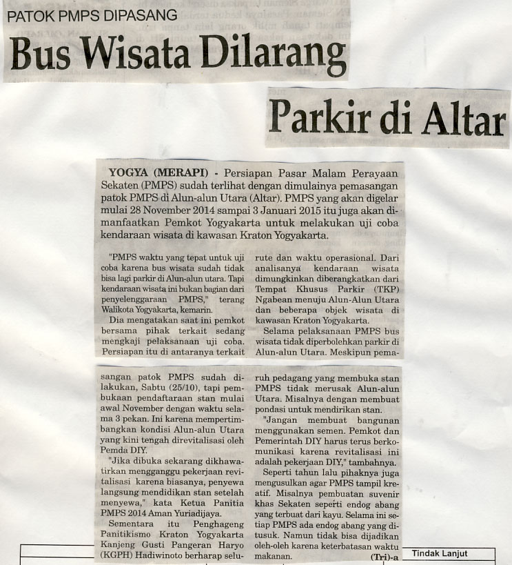 Kliping jogja terbaru