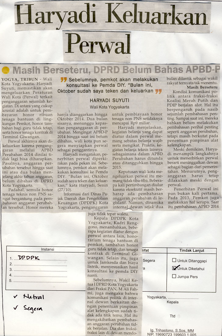 Kliping jogja terbaru