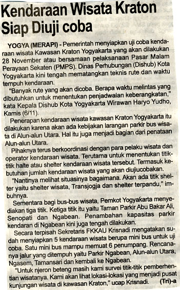 Kliping jogja terbaru