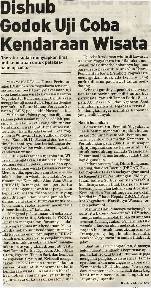 Kliping jogja terbaru