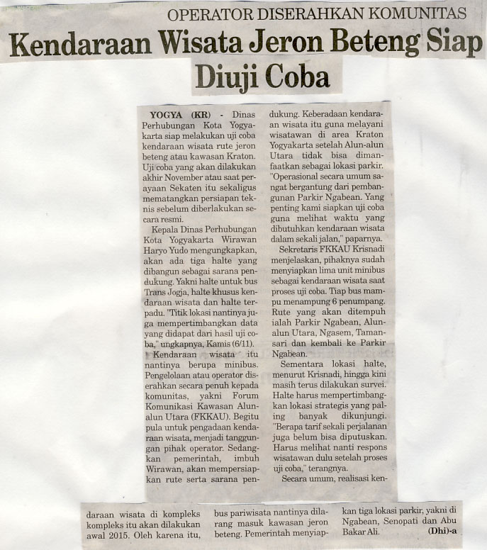 Kliping jogja terbaru