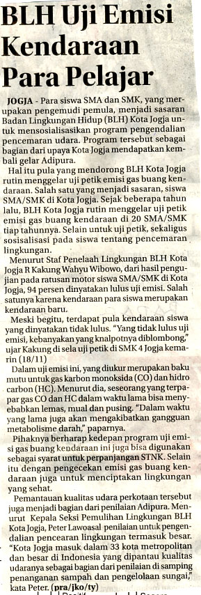 Kliping jogja terbaru