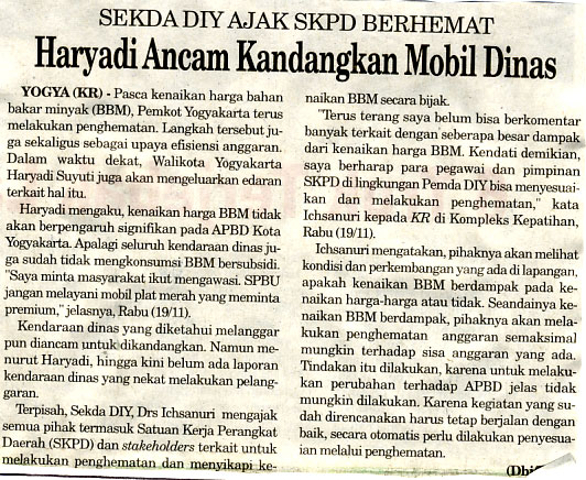 Kliping jogja terbaru