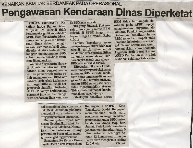 Kliping jogja terbaru