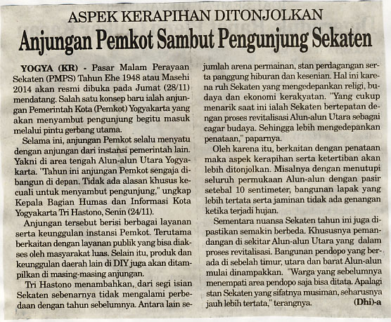 Kliping jogja terbaru