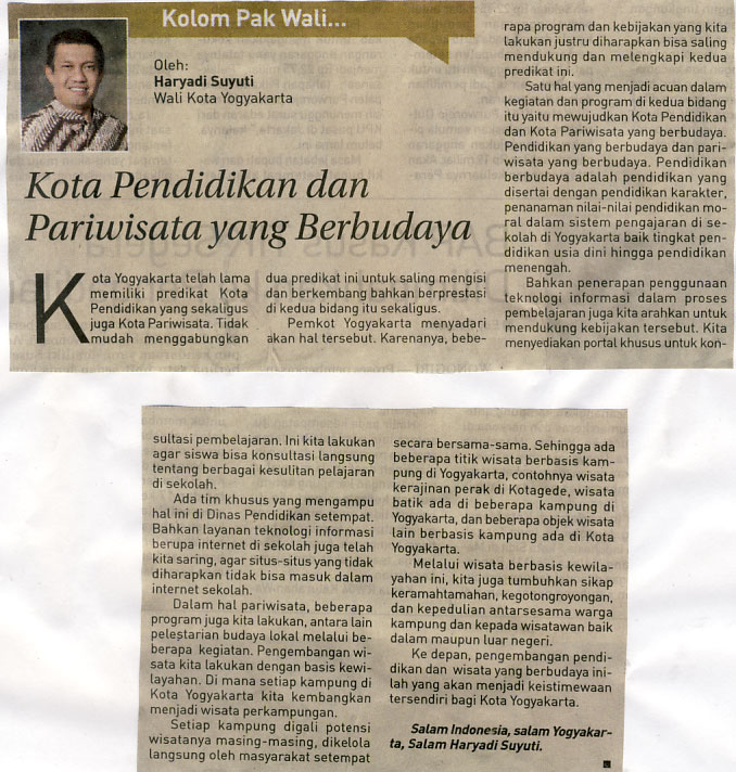 Kliping jogja terbaru