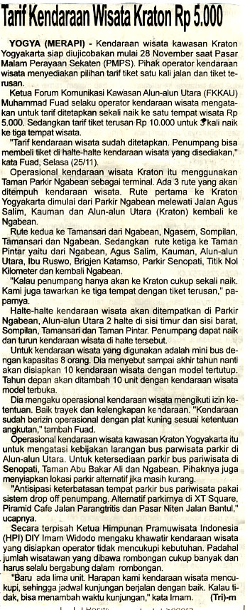 Kliping jogja terbaru