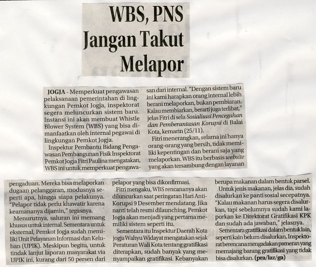 Kliping jogja terbaru