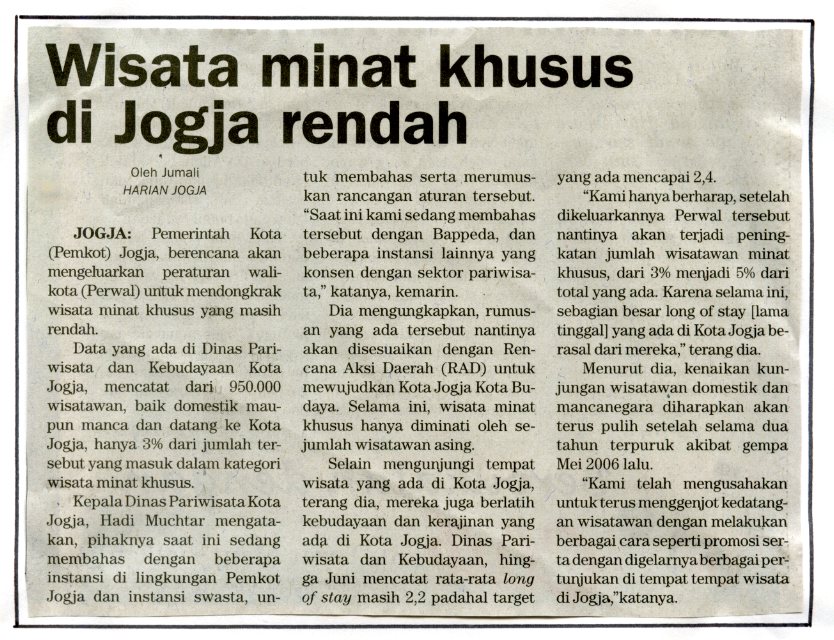 Kliping jogja terbaru