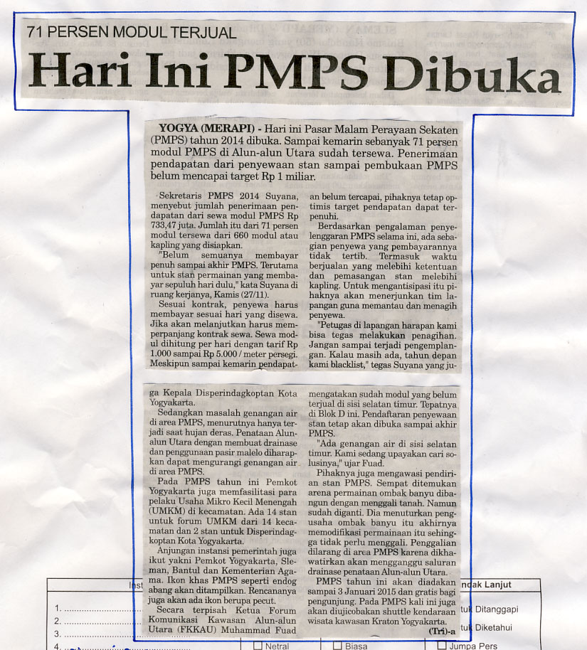 Kliping jogja terbaru