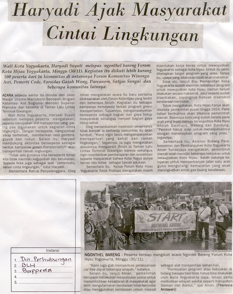 Kliping jogja terbaru