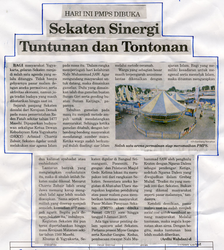 Kliping jogja terbaru