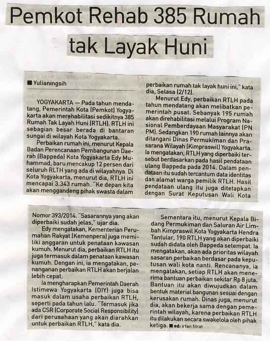 Kliping jogja terbaru