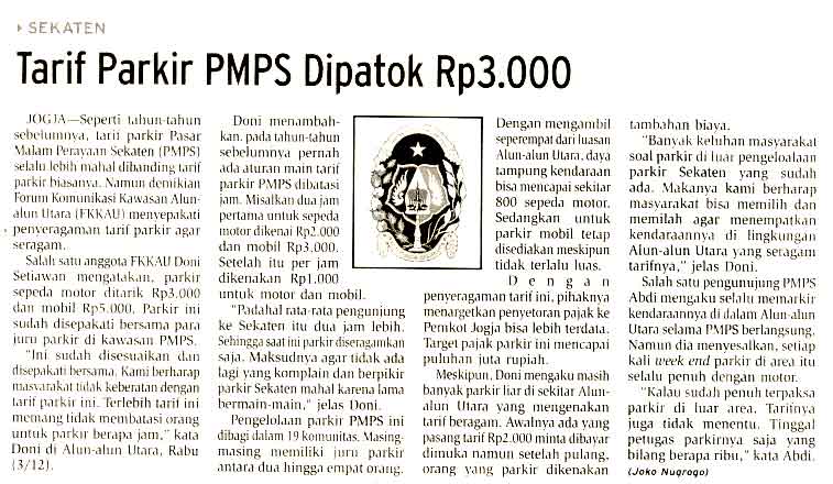 Kliping jogja terbaru