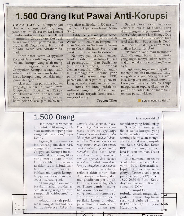 Kliping jogja terbaru