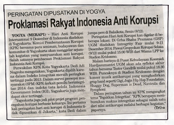 Kliping jogja terbaru