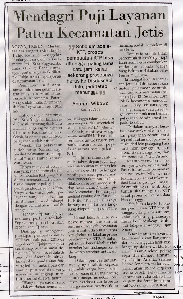 Kliping jogja terbaru