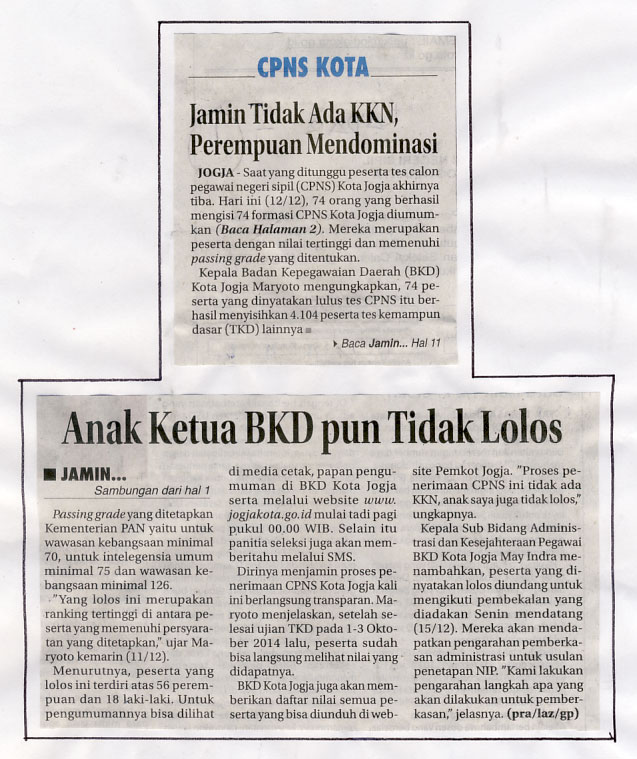Kliping jogja terbaru
