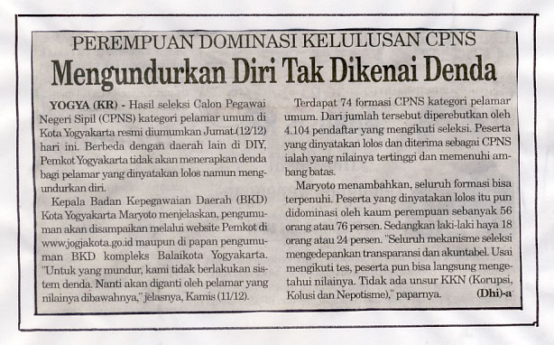 Kliping jogja terbaru