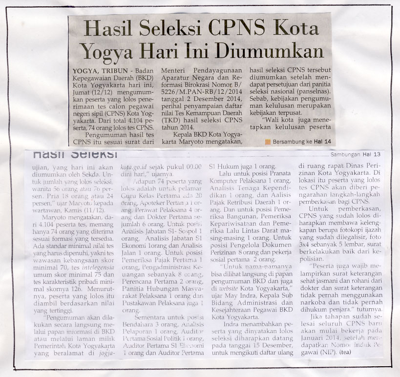 Kliping jogja terbaru