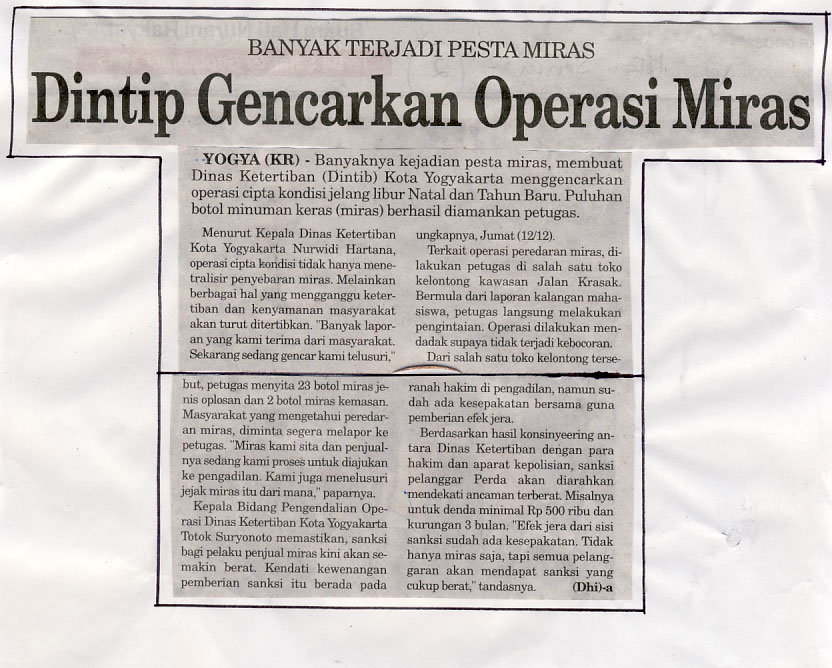 Kliping jogja terbaru