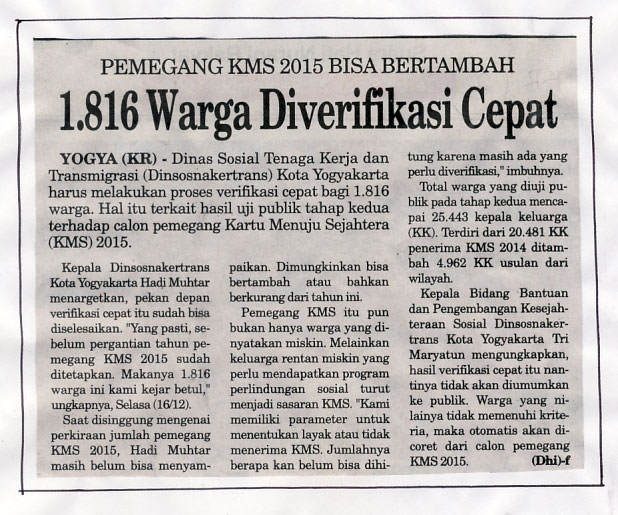 Kliping jogja terbaru